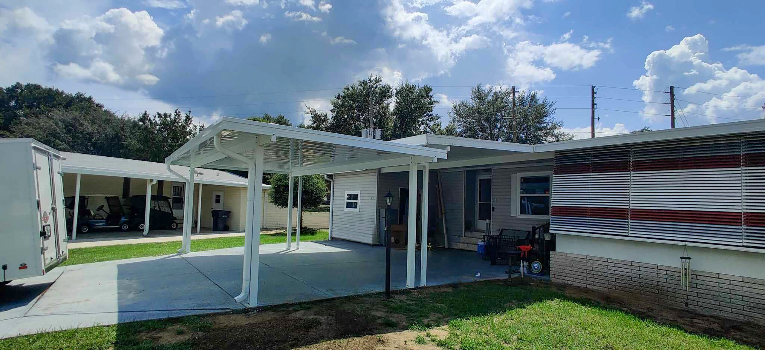 Driveway Extensions for Florida Mobile Home