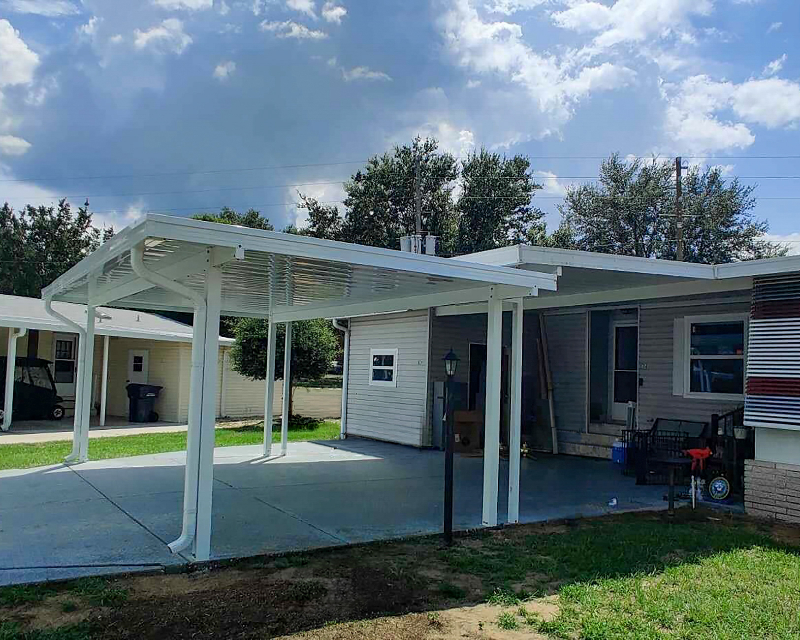 Freedom Carport Division carport extension