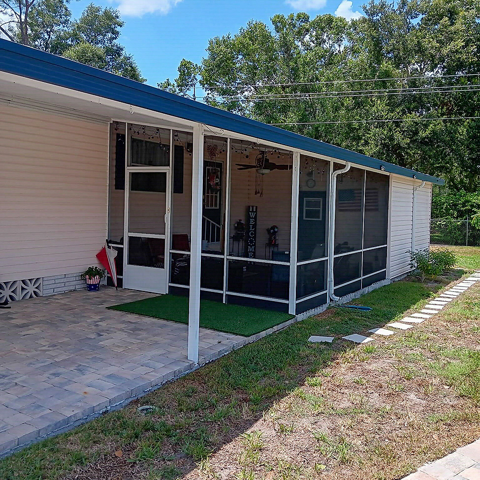 Mobile home carport repair in Winter Haven Florida