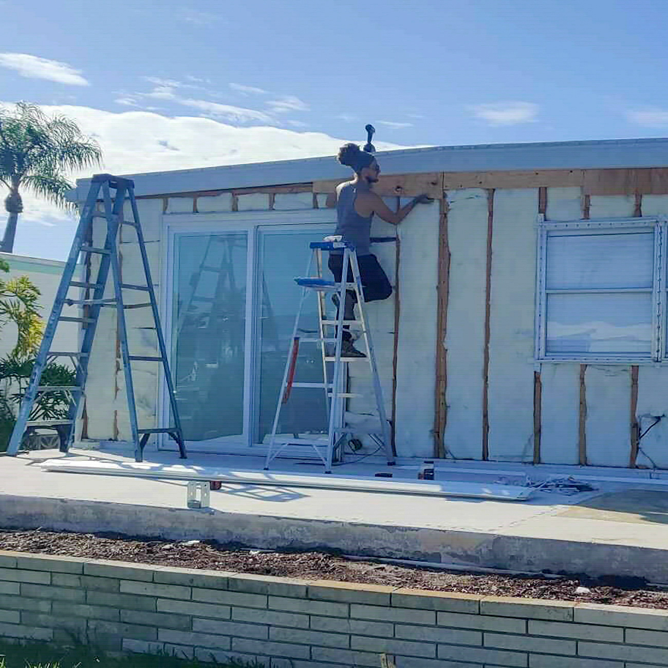 Mobile home carport repair in Sarasota Florida